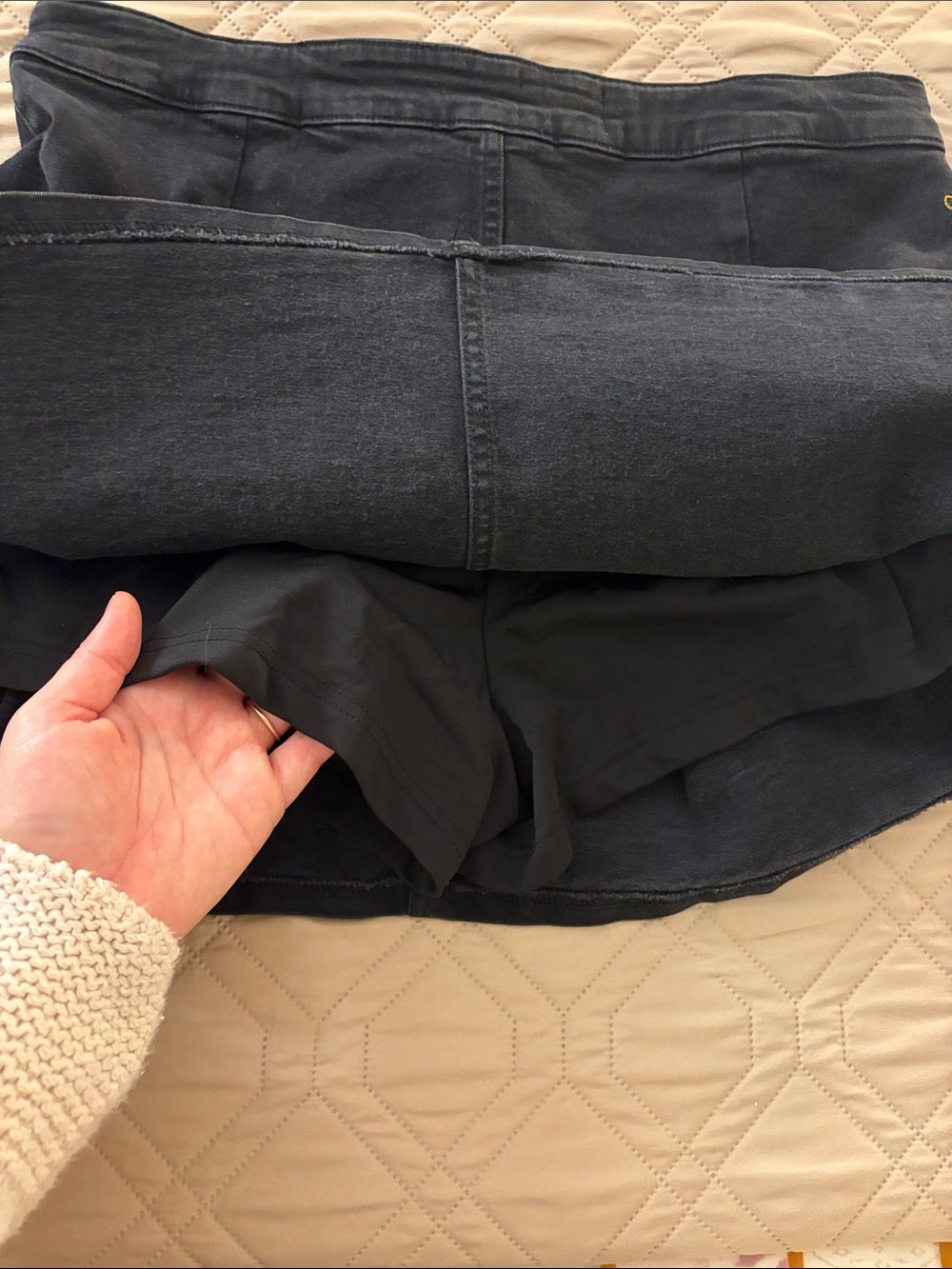 Pilcro women’s pleated cargo skirt size large BRAND NEW - Picture 8 of 12
